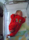 First picture at the hospital, 7th July 2000