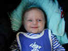 First smiles, 16th August 2000