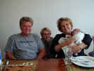 The Krueger family, 30th July 2000
